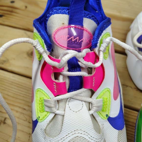 Nike Air Max Infinity 2AMD White Pink Multicolor CZ0436-100 Running Size 7.5 - Picture 12 of 15